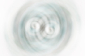 Circular blur background twisted