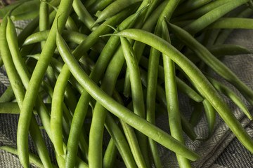 Raw Organic French Green Beans