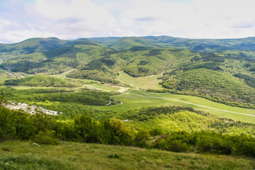The vicinities of the Mangush Plateau