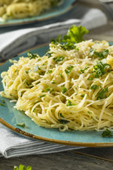 Garlic and Parsley Agnel Hair Pasta