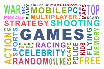 Fototapeta premium Games