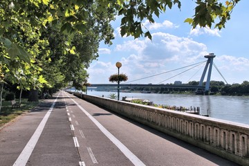 Bratislava Danube cycling way