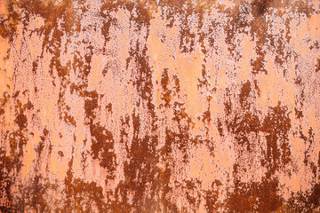 metal surface covered with rust and corrosion