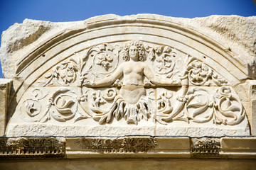 View Of The Hadrian's Temple, Ephesus Ancient City