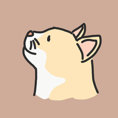 Cute Cat Cartoon. hand drawn. line drawing. vector illustration.