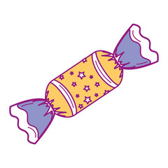 sweet candy isolated icon