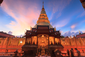 Wat Phra That Hariphunchai, Lamphun, Thailand