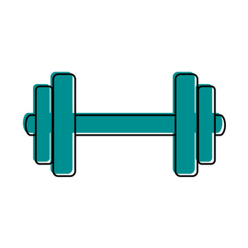 dumbbell weight icon image
