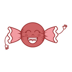 sweet candy kawaii character