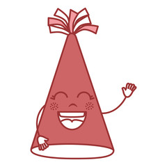 party hat kawaii character