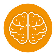 brain storm isolated icon
