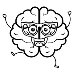 brain storm kawaii character