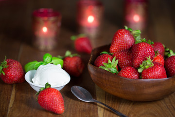 Strawberries and Whipped Cream