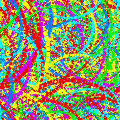 Abstract colorful seamless pattern