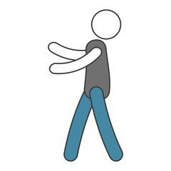 human figure silhouette icon