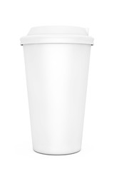 Paper Coffee Cup. 3d Rendering
