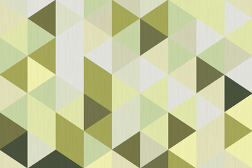 Obraz premium Abstract Olive Green Polygon Geometric Background. 3d Rendering
