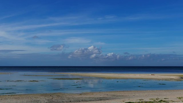 A very blue morning clip from Siquijor Island white sand beaches.