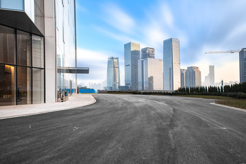 Windows of Skyscraper Business Office