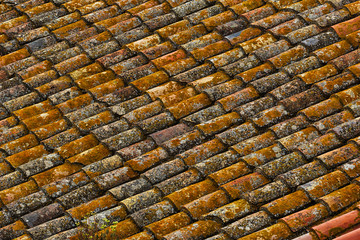 Old Tile roof