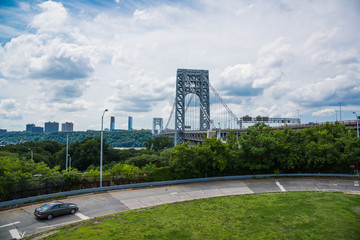New York ,George Washington Bridge / アメリカ、New York とNew Jersey を結ぶGeorge Washington Bridge です。