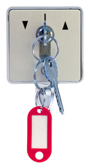 contacteur à clé pour volet roulant