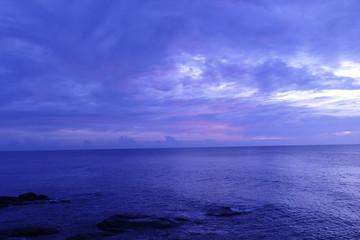 Beautiful natural delicious magnificent asian sunset sunrise