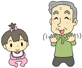 育爺　赤ちゃん