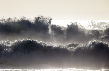 Crashing of Waves