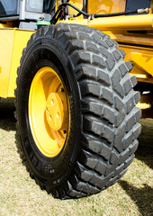 Wheel tyre of bulldozer tractor digger