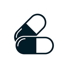 vitamin capsule icon