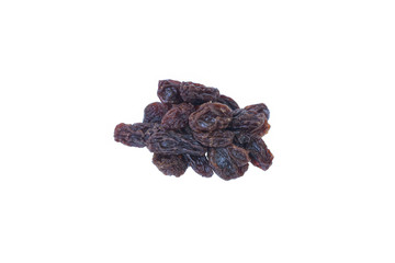 Raisins (Sultanas) isolated on white
