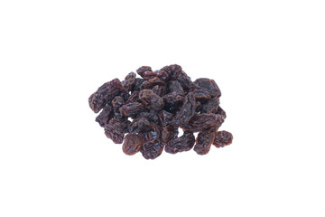 Raisins (Sultanas) isolated on white