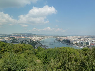 Fototapeta premium Blick auf Donau