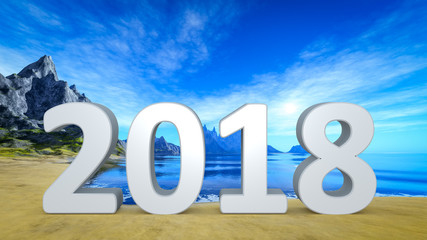 beautiful beach 2018