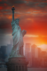 Obraz premium New York view from the Hudson