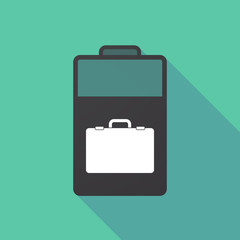 Long shadow battery with  a briefcase