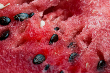 Red juicy sugar watermelon