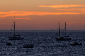 NOIRMOUTIER : lever du soleil