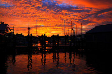 Fototapeta na wymiar Key West Sunset