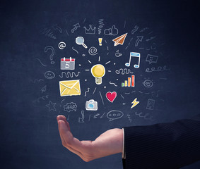 Hand holding applications