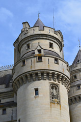 Fototapeta na wymiar château de pierrefond