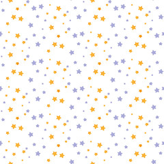 Stars. Seamless pattern