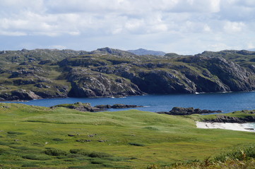 Fototapeta na wymiar Beautiful panorama in Scotland