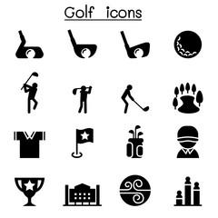 Golf icons