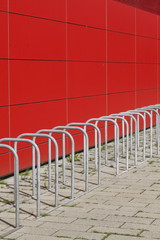 Fahrradständer aus Metall