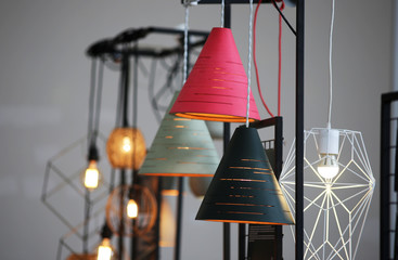 Different interior lighting bulbs