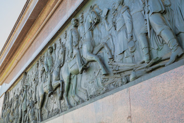 Relief an der Siegessäule in Berlin