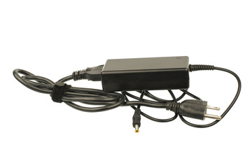 Fototapeta premium Laptop AC adapter isolated on white background