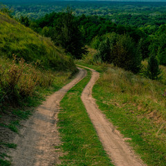 Fototapeta premium Dirt road